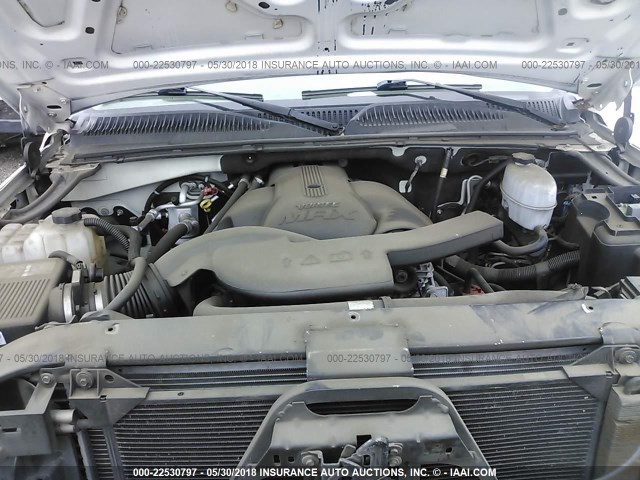 1GYEC63N76R133876 - 2006 CADILLAC ESCALADE LUXURY أبيض صورة 10