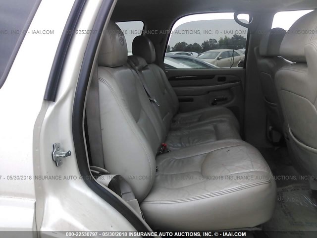 1GYEC63N76R133876 - 2006 CADILLAC ESCALADE LUXURY WHITE photo 8