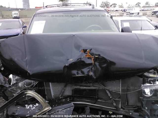 1GKEK63U06J113231 - 2006 GMC YUKON DENALI BLACK photo 10