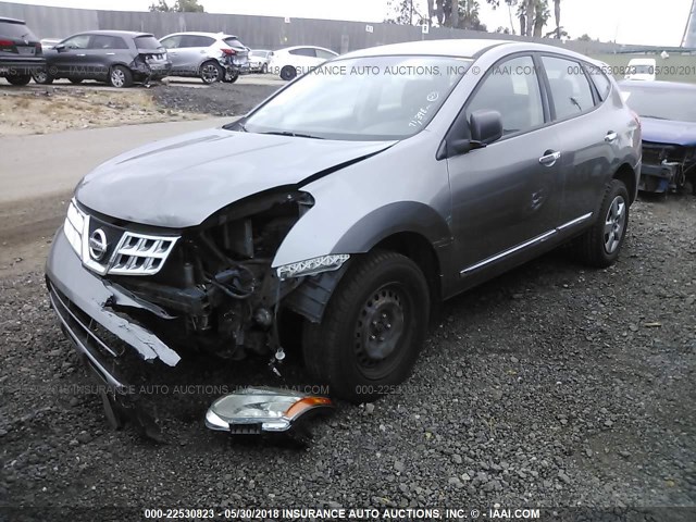 JN8AS5MT0BW158844 - 2011 NISSAN ROGUE S/SV/KROM GRAY photo 2