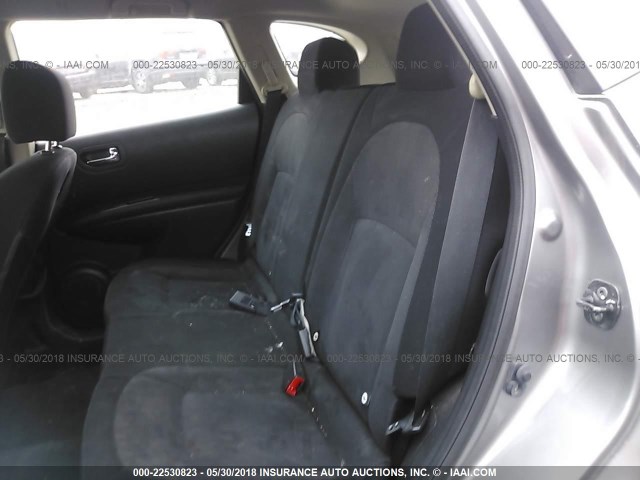 JN8AS5MT0BW158844 - 2011 NISSAN ROGUE S/SV/KROM GRAY photo 8