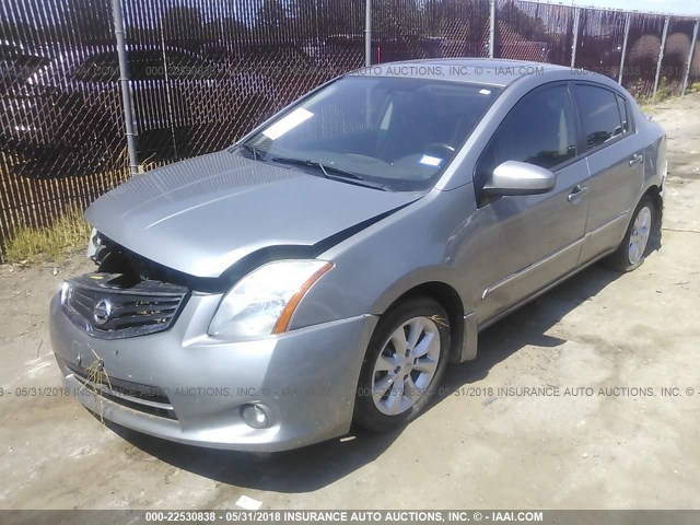 3N1AB6AP7BL650823 - 2011 NISSAN SENTRA 2.0/2.0S/SR/2.0SL 灰色 照片 2