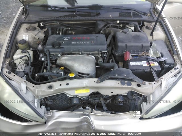 4T1BE32K63U210105 - 2003 TOYOTA CAMRY LE/XLE/SE 棕色 照片 10
