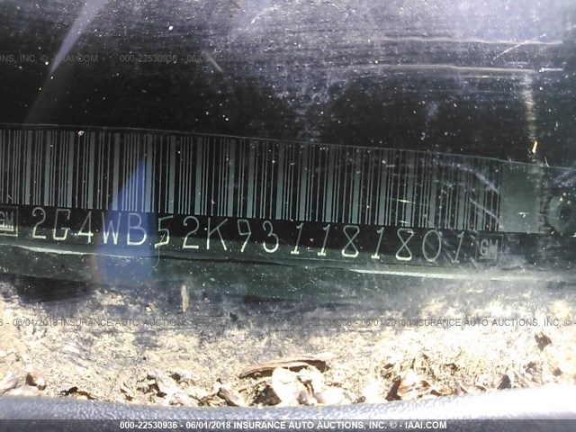 2G4WB52K931181801 - 2003 BUICK REGAL LS 银色 照片 9