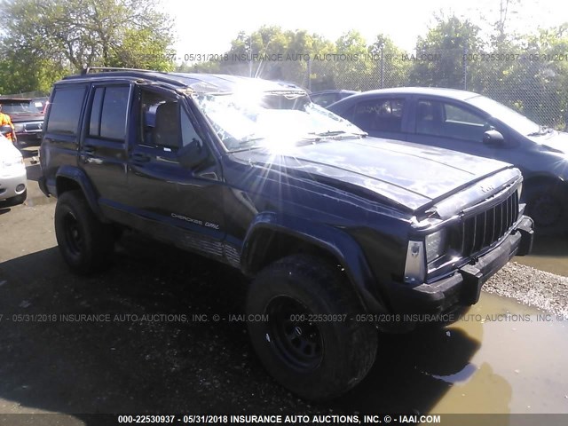 1J4FJ68S5TL329953 - 1996 JEEP CHEROKEE SPORT/CLASSIC შავი ფოტო 1