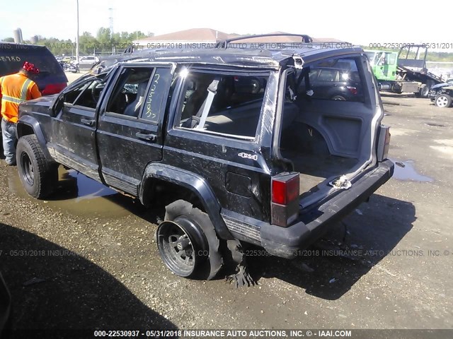1J4FJ68S5TL329953 - 1996 JEEP CHEROKEE SPORT/CLASSIC შავი ფოტო 3