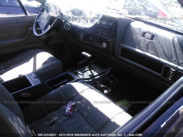 1J4FJ68S5TL329953 - 1996 JEEP CHEROKEE SPORT/CLASSIC შავი ფოტო 5