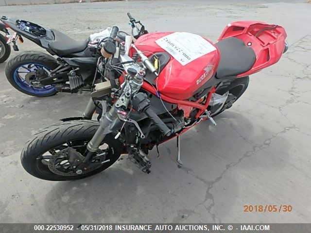 ZDM1XBEWX8B016896 - 2008 DUCATI 1098 S RED photo 2