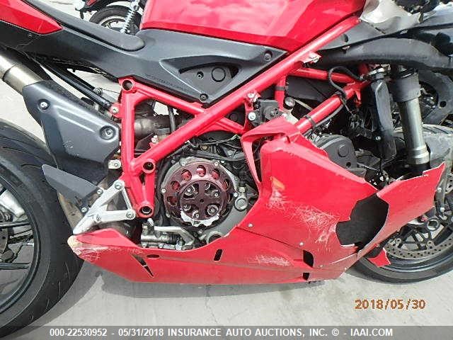 ZDM1XBEWX8B016896 - 2008 DUCATI 1098 S RED photo 8