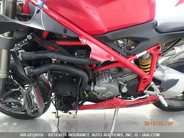 ZDM1XBEWX8B016896 - 2008 DUCATI 1098 S RED photo 9