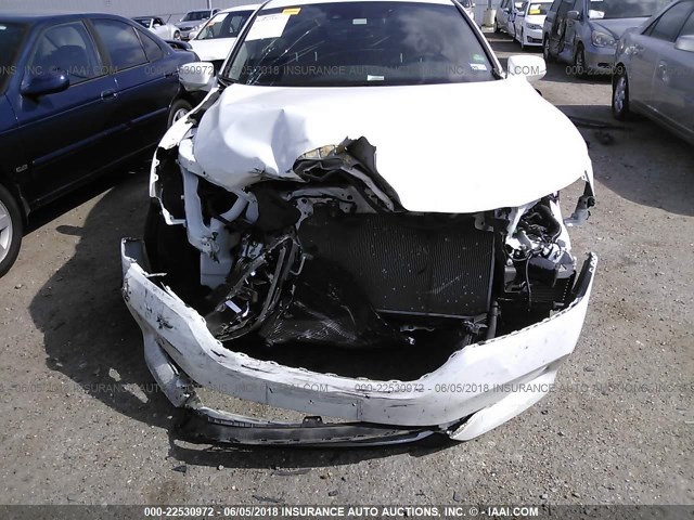 JHMCR6F5XHC002775 - 2017 HONDA ACCORD HYBRID/EXL WHITE photo 6