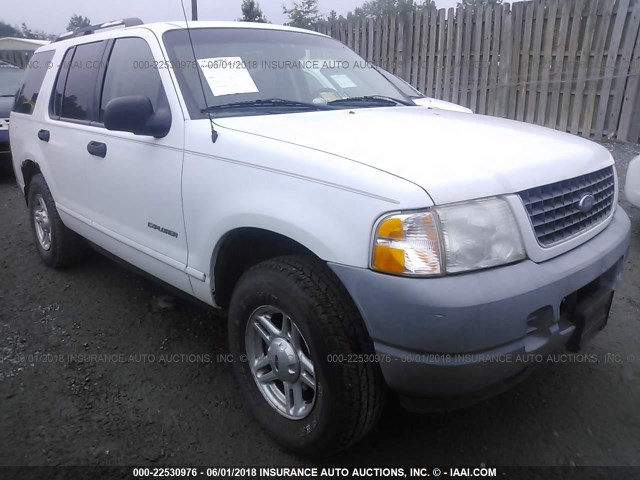 1FMZU72E62UA12464 - 2002 FORD EXPLORER XLS WHITE photo 1