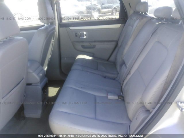 2S3DA417586119152 - 2008 SUZUKI XL7 LUXURY SILVER photo 8