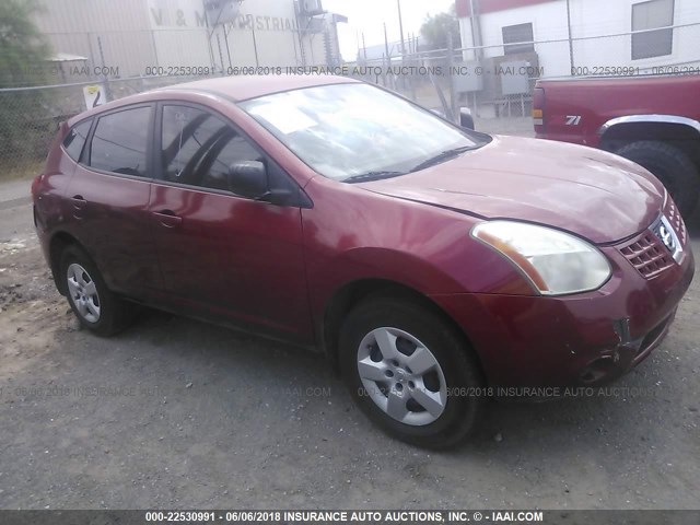 JN8AS58V49W177225 - 2009 NISSAN ROGUE S/SL MAROON photo 1