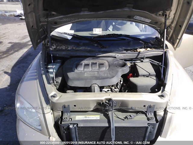3GNDA13DX6S613836 - 2006 CHEVROLET HHR LS GOLD photo 10