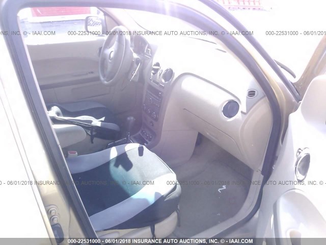 3GNDA13DX6S613836 - 2006 CHEVROLET HHR LS GOLD photo 5