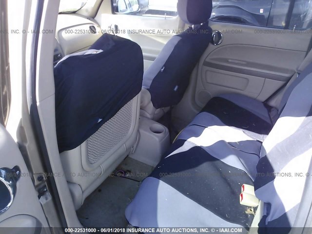 3GNDA13DX6S613836 - 2006 CHEVROLET HHR LS GOLD photo 8