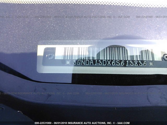 3GNDA13DX6S613836 - 2006 CHEVROLET HHR LS GOLD photo 9