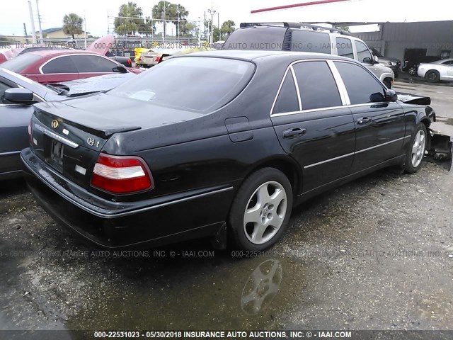 JNKBY31A71M100180 - 2001 INFINITI Q45 T BLACK photo 4