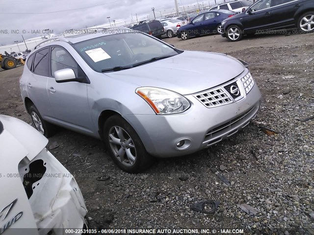 JN8AS58V49W176804 - 2009 NISSAN ROGUE S/SL SILVER photo 1