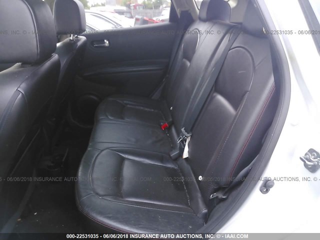 JN8AS58V49W176804 - 2009 NISSAN ROGUE S/SL SILVER photo 8