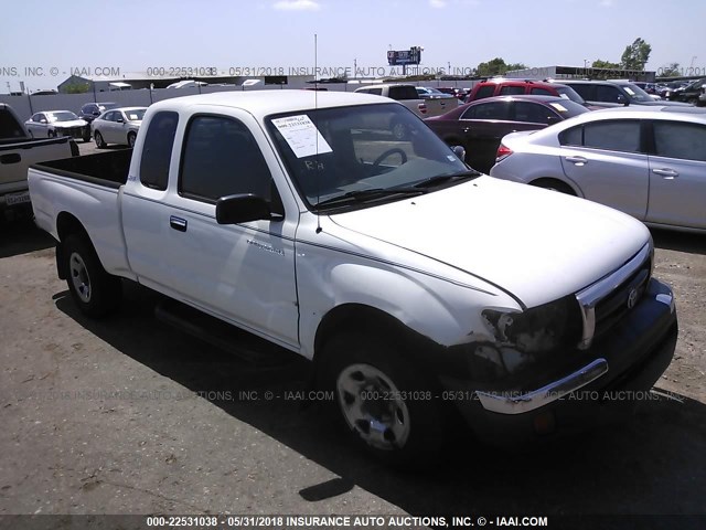 4TASN92N8XZ522626 - 1999 TOYOTA TACOMA XTRACAB PRERUNNER WHITE photo 1