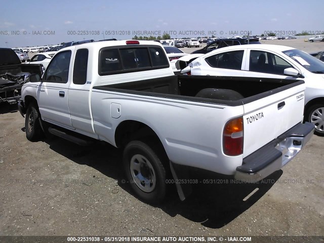 4TASN92N8XZ522626 - 1999 TOYOTA TACOMA XTRACAB PRERUNNER თეთრი ფოტო 3