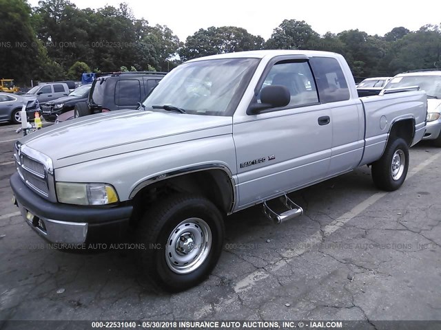 3B7HF13YXXG208398 - 1999 DODGE RAM 1500 SILVER photo 2