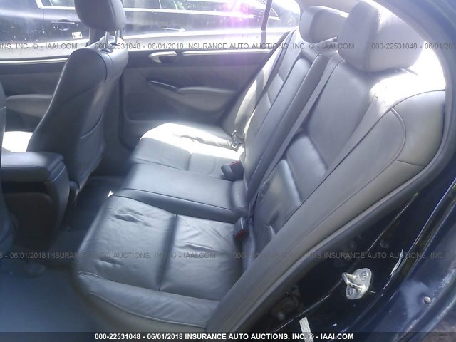 2HGFA1F98BH517405 - 2011 HONDA CIVIC EXL BLACK photo 8