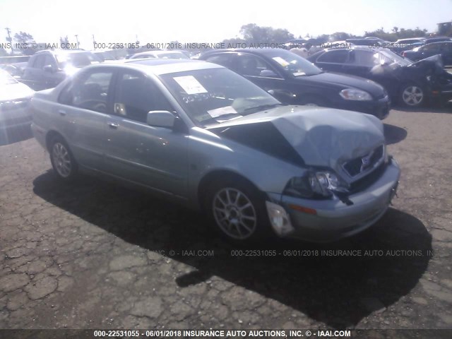 YV1VS27543F983824 - 2003 VOLVO S40 1.9T GREEN photo 1