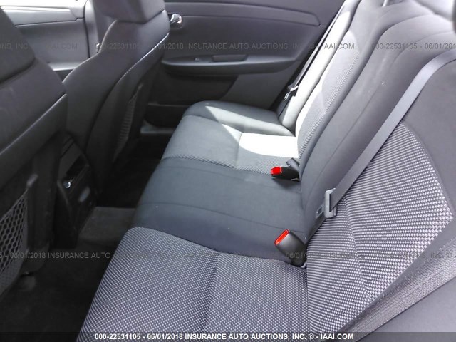 1G1ZC5E18BF117766 - 2011 CHEVROLET MALIBU 1LT BLACK photo 8