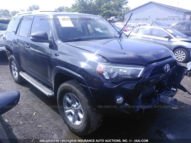 JTEBU5JR8E5202081 - 2014 TOYOTA 4RUNNER SR5/LIMITED/TRAIL BLACK photo 1