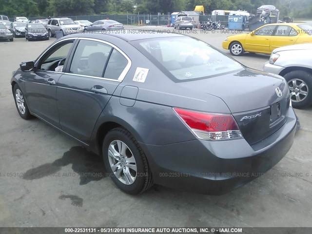 1HGCP26418A118063 - 2008 HONDA ACCORD LXP GRAY photo 3