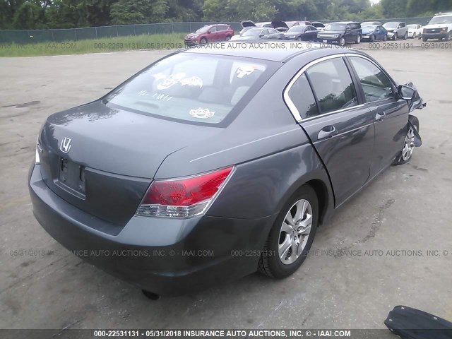 1HGCP26418A118063 - 2008 HONDA ACCORD LXP GRAY photo 4