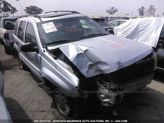 1J4GX48S14C249591 - 2004 JEEP GRAND CHEROKEE LAREDO/COLUMBIA/FREEDOM 银色 照片 1