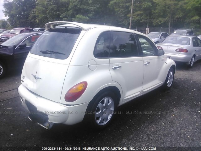 3C8FY68B85T573569 - 2005 CHRYSLER PT CRUISER LIMITED CREAM photo 4