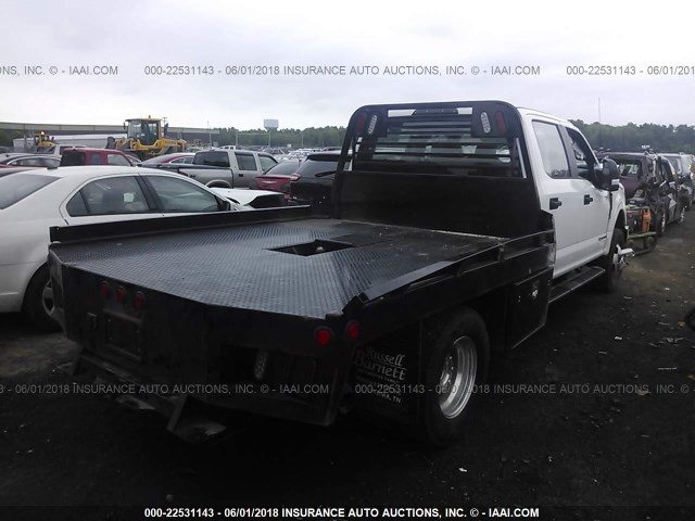 1FD8W3HT0HEE28906 - 2017 FORD F350 SUPER DUTY WHITE photo 4