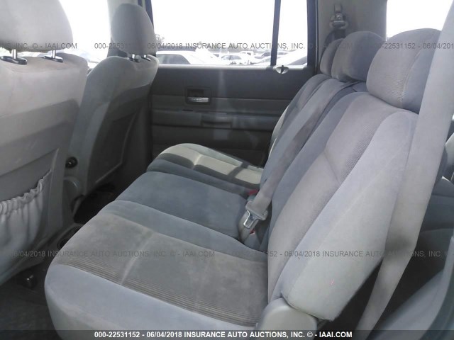 1D4HD48N44F164193 - 2004 DODGE DURANGO SLT SILVER photo 8