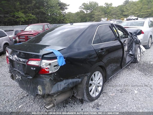 4T4BF1FK5CR176336 - 2012 TOYOTA CAMRY SE/LE/XLE 黑色 照片 4