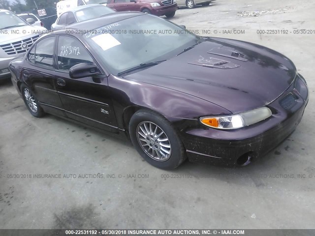 1G2WR52132F184549 - 2002 PONTIAC GRAND PRIX GTP MAROON photo 1