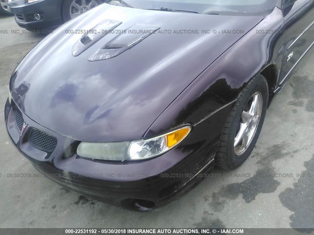 1G2WR52132F184549 - 2002 PONTIAC GRAND PRIX GTP MAROON photo 6