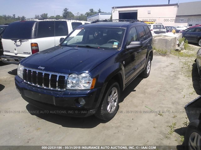 1J4HR48N05C648566 - 2005 JEEP GRAND CHEROKEE LAREDO/COLUMBIA/FREEDOM 蓝色 照片 2