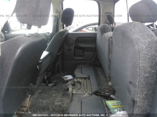 3D7KU28CX4G202665 - 2004 DODGE RAM 2500 ST/SLT 蓝色 照片 8