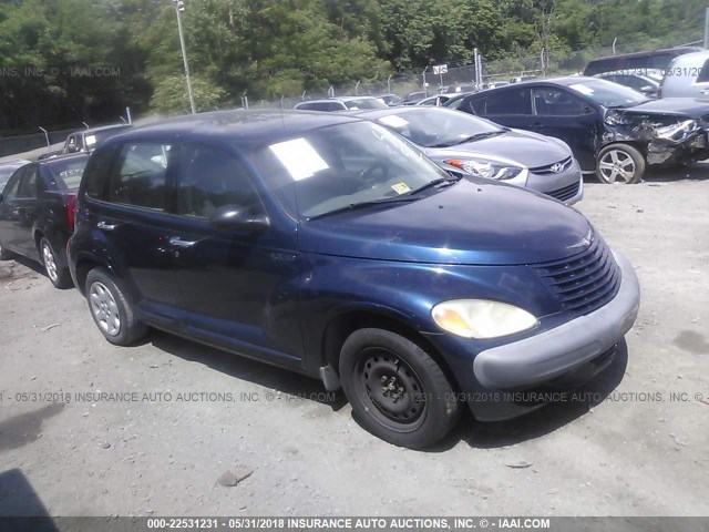 3C4FY48B52T258116 - 2002 CHRYSLER PT CRUISER CLASSIC BLUE photo 1