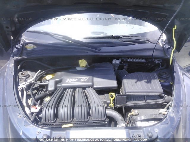 3C4FY48B52T258116 - 2002 CHRYSLER PT CRUISER CLASSIC 蓝色 照片 10