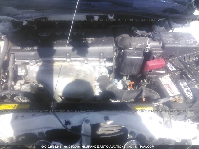 JTKDE177X60112978 - 2006 TOYOTA SCION TC 白色 照片 10