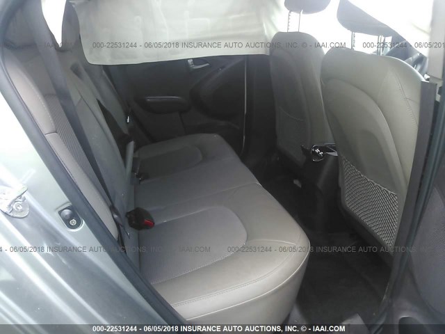 KM8JT3AF4FU105492 - 2015 HYUNDAI TUCSON GLS GRAY photo 8