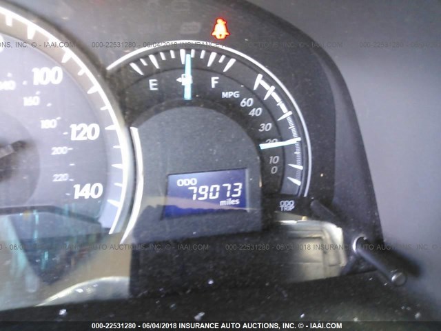 4T1BF1FK6CU564881 - 2012 TOYOTA CAMRY SE/LE/XLE RED photo 7