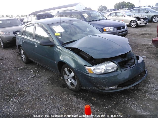 1G8AL58F86Z161650 - 2006 SATURN ION LEVEL 3 GREEN photo 1