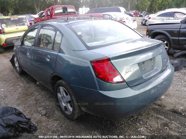 1G8AL58F86Z161650 - 2006 SATURN ION LEVEL 3 GREEN photo 3